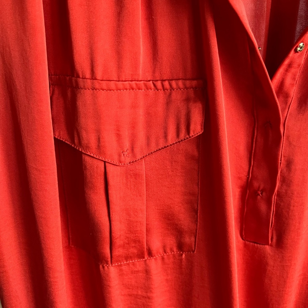 VINCE CAMUTO DRESS IN GORGEOUS RUST/RED - Picture 5 of 6